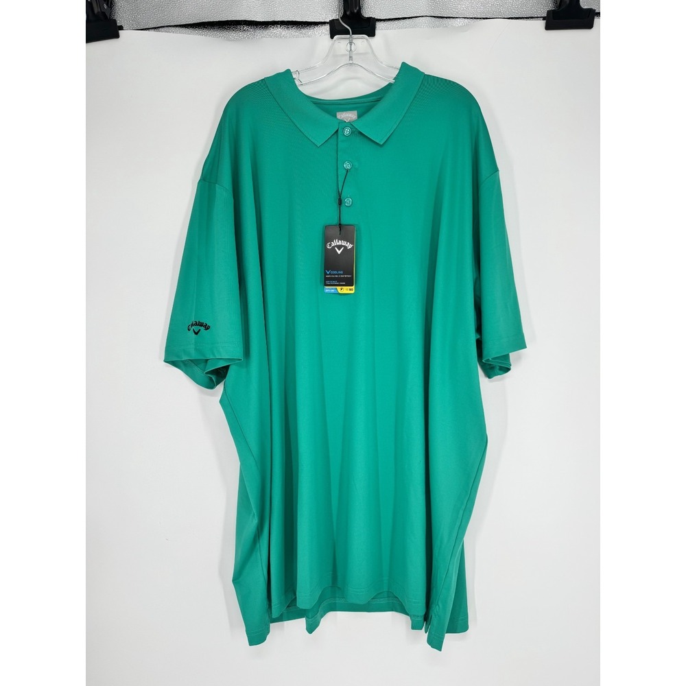 Callaway Opti Dri Polo Shirt Mens 4XL Collared Short Sleeve Golf Performance